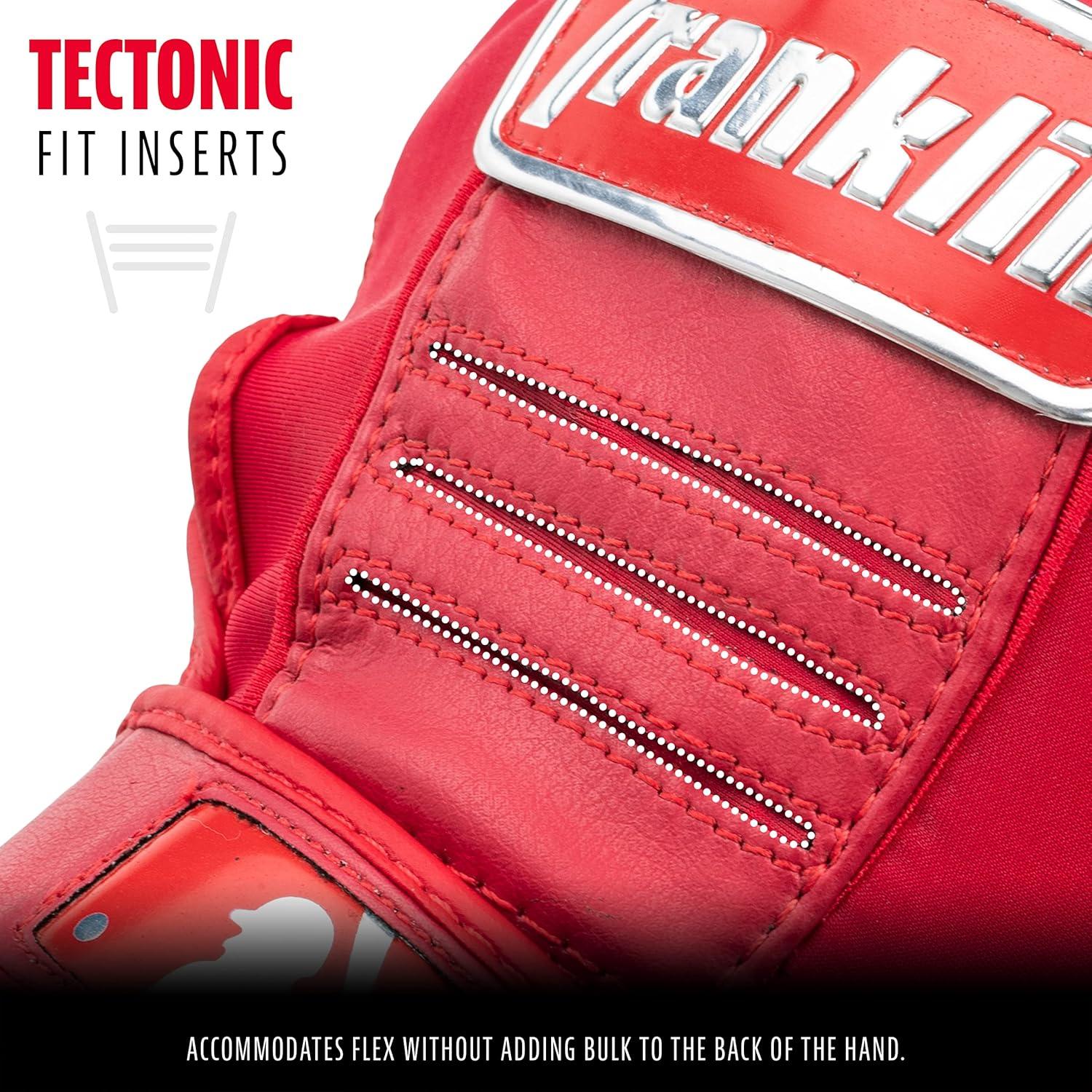 Guanteletas De Beisbol Franklin CFX Pro Talla XL Rojo — imagen 3