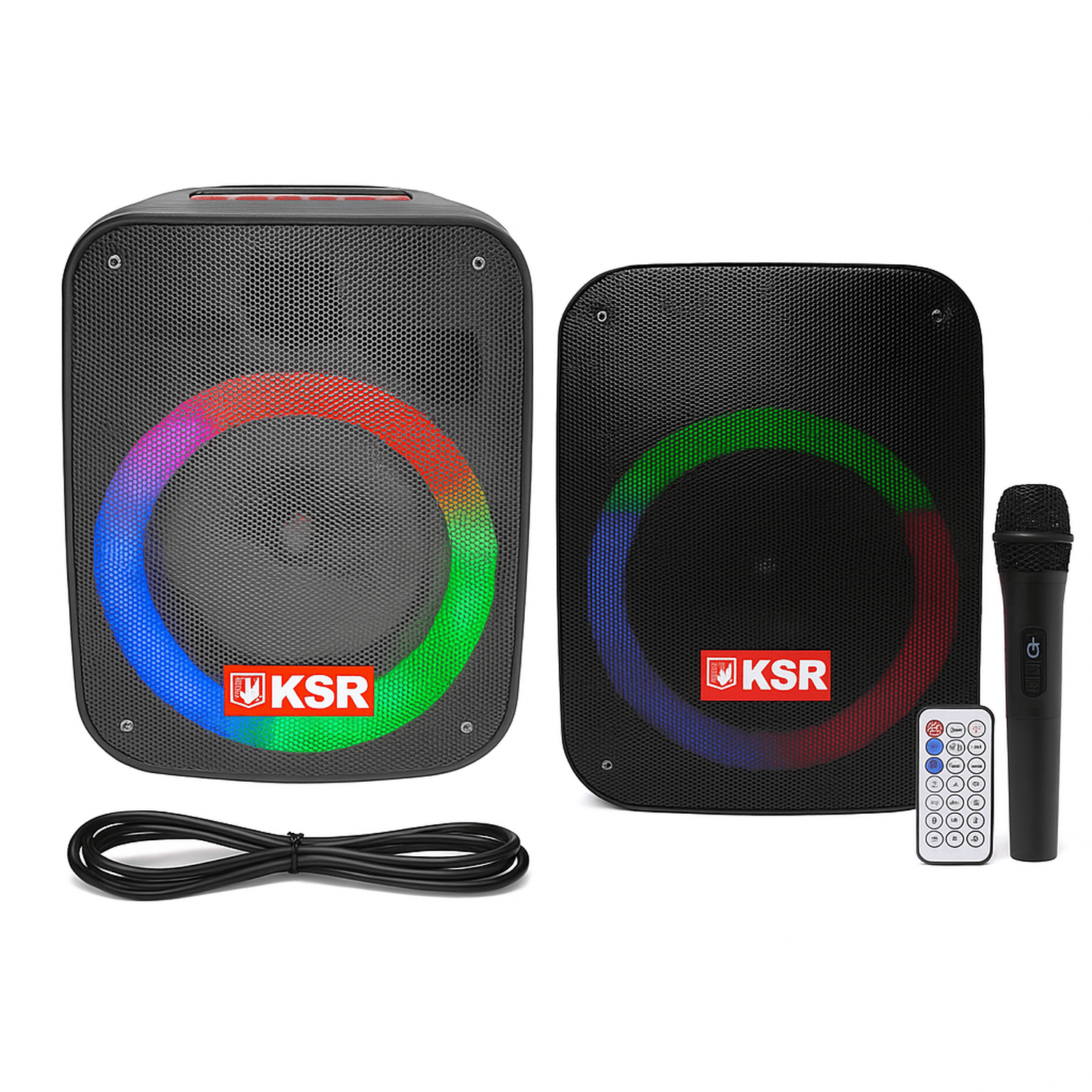 2 Bocinas Portatiles recargable 6.5” de 20 W RMS con KSR-LINK — imagen 1