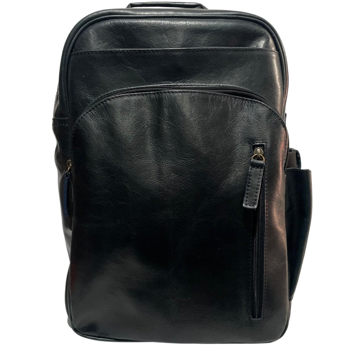 Mochila Grande De Piel Legitima Genuina Espaciosa Bp011 — imagen 14