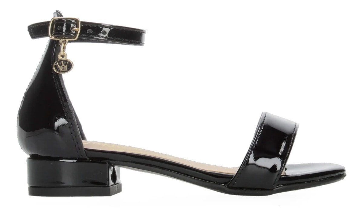 Sandalias Jakuna Niña Tacón Casual Negro Infantil T18-24 — imagen 9