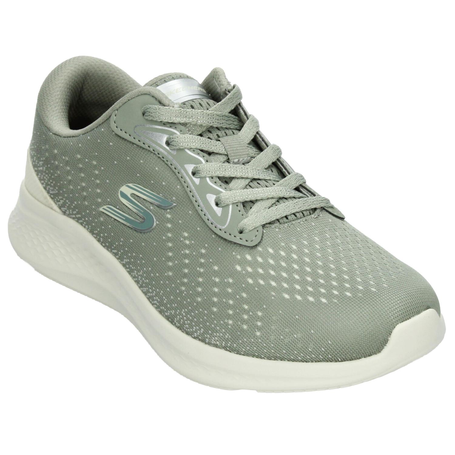 Tenis Skechers Dama Verde Olivo Deportivo Para Mujer — imagen 5