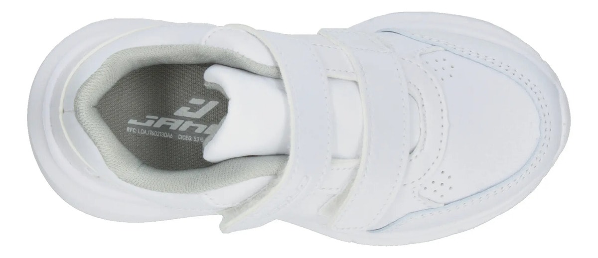 Tenis Janlo Niño Escolar Blanco Infantil T18-22 — imagen 17