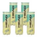Pack 5 Botes De 3 Pelotas Head Padel One Duraderas Profesional 15 Pelotas