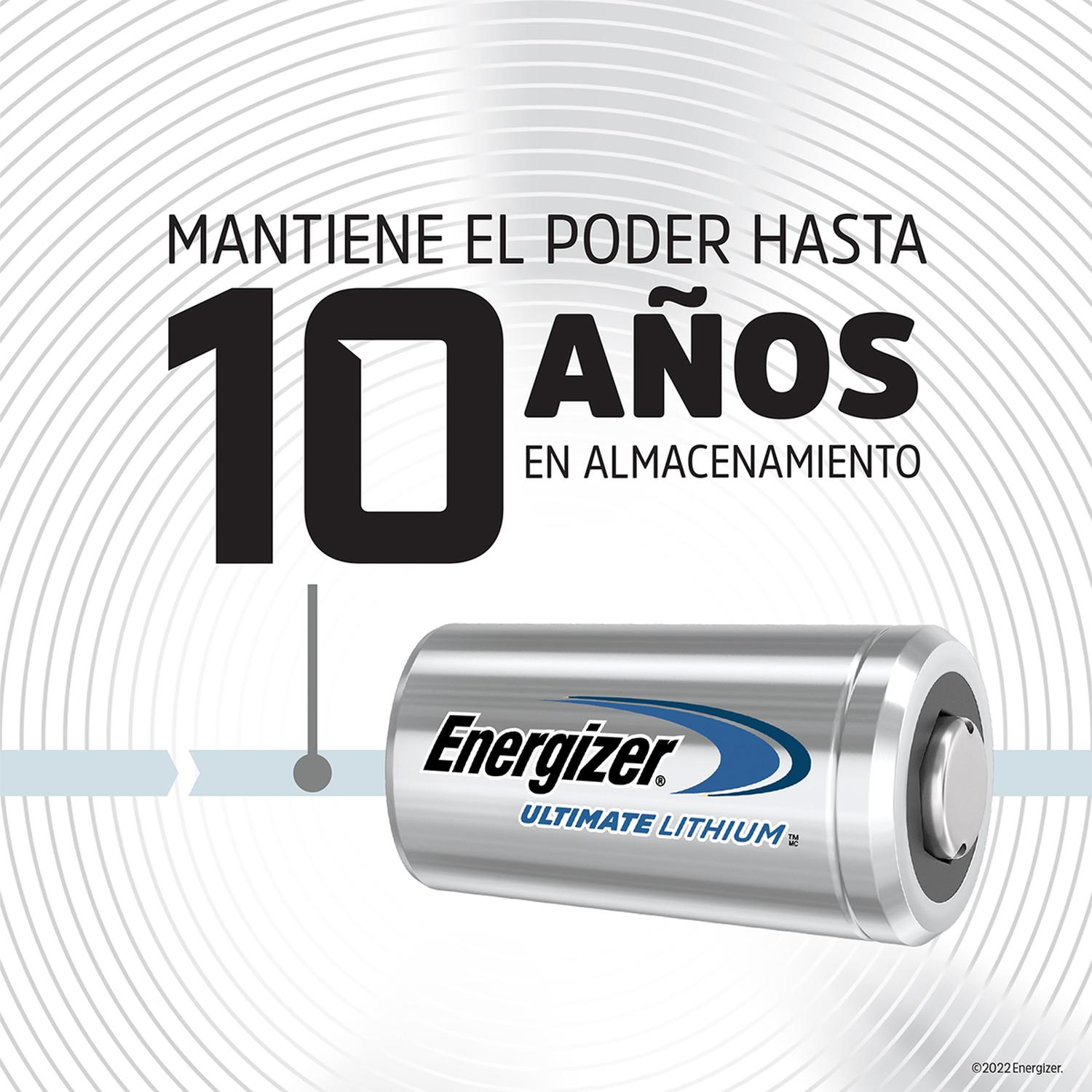 Pila Energizer Cr123 3 Volts Cr123a Cr-123 Cr123a El-123a 16340 — imagen 3