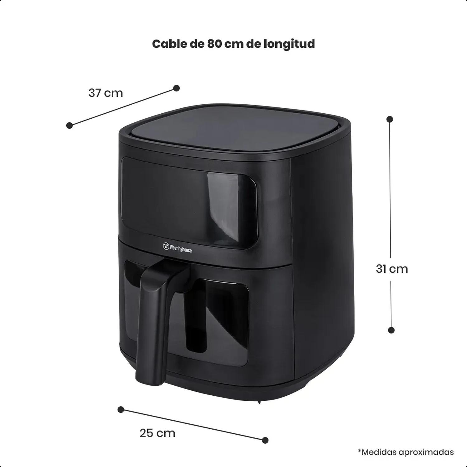 Freidora de Aire Digital Westinghouse con Ventana — imagen 3