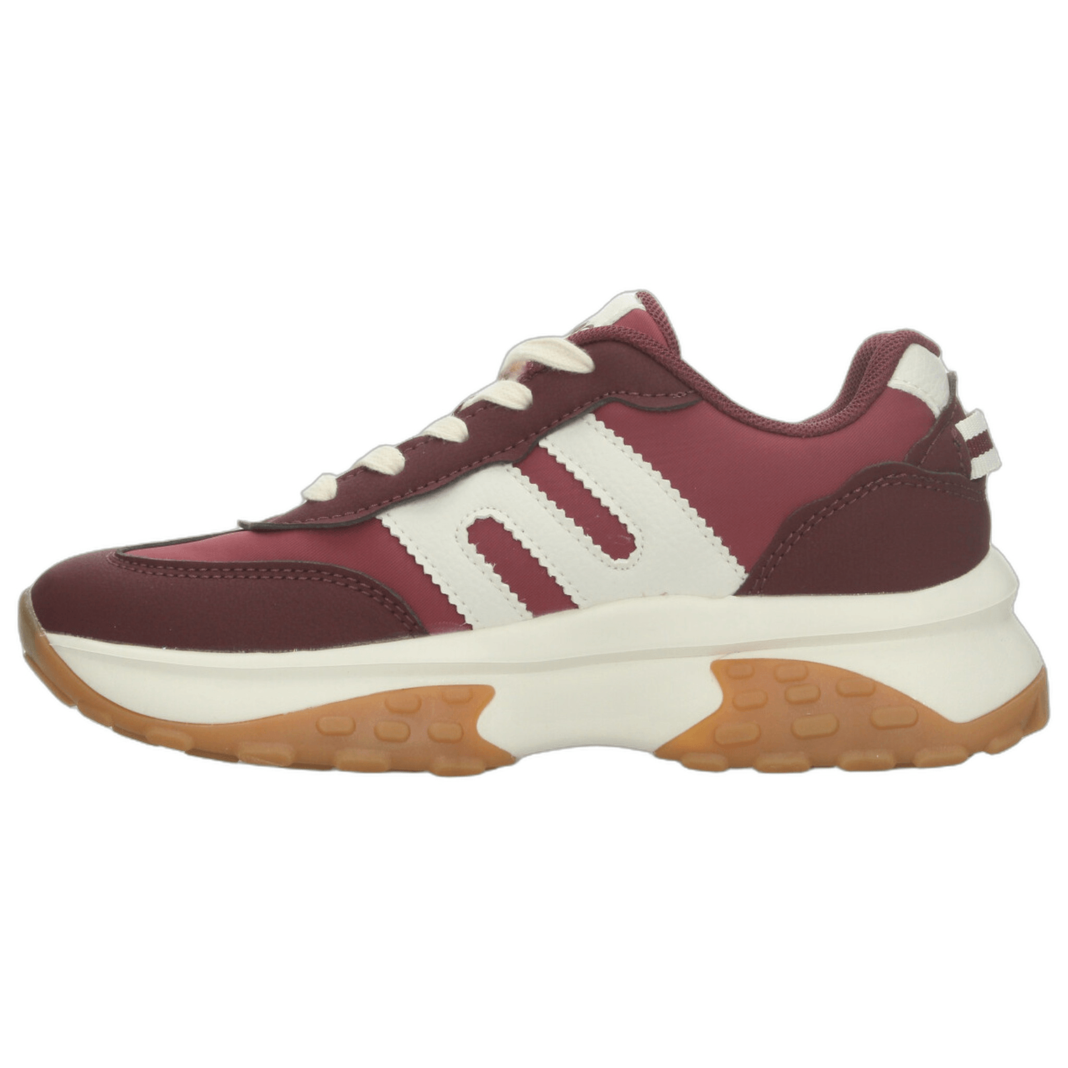 Tenis Ozono Dama Casual Plataforma Rojo Mujer — imagen 5