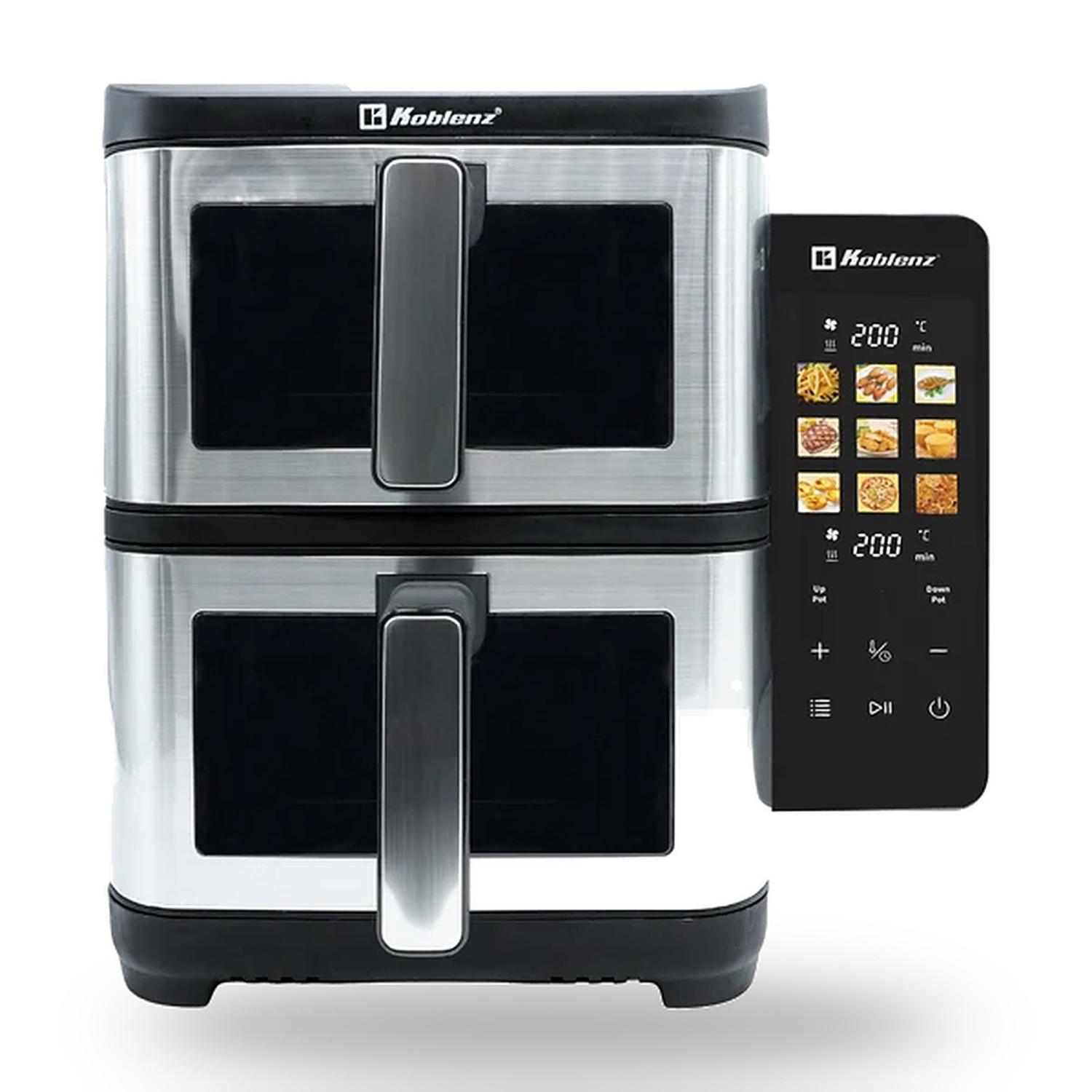 Freidora de Aire Koblenz FAKM1700 10 L Doble Canasta — imagen 2