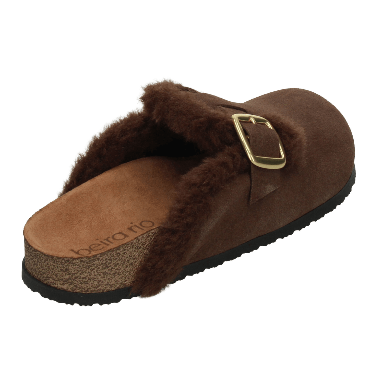 Zueco Beira Rio Dama Café Mule Casual Slip On Mujer — imagen 4