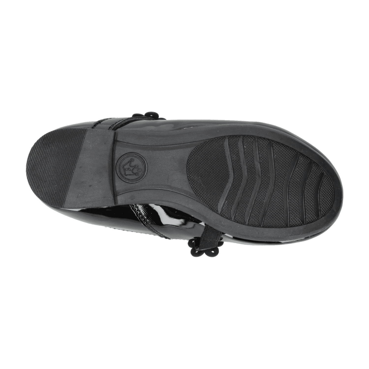 Zapato Jakuna Niña Casual Flores Negro Infantil T18-22 — imagen 9