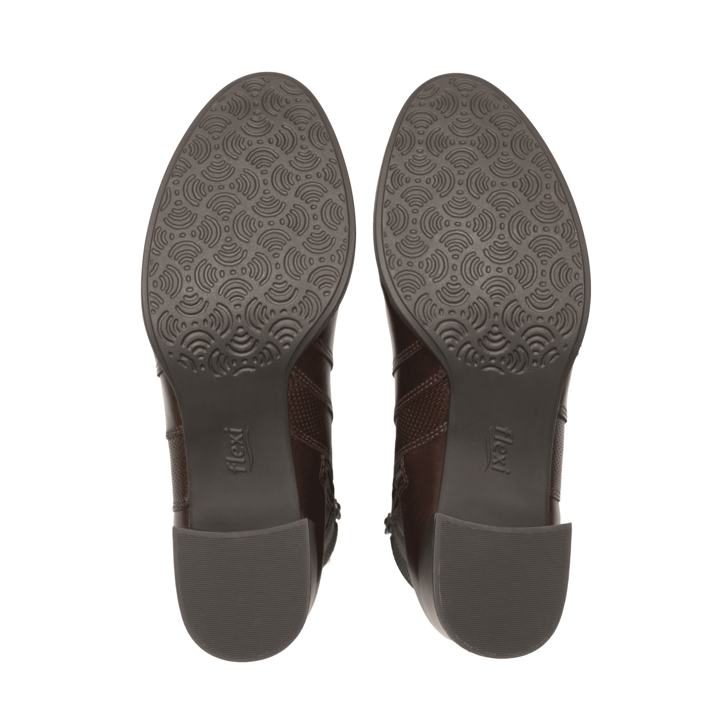 Botín Flexi Mercedes Dama Casual Tacón Café Mujer — imagen 9