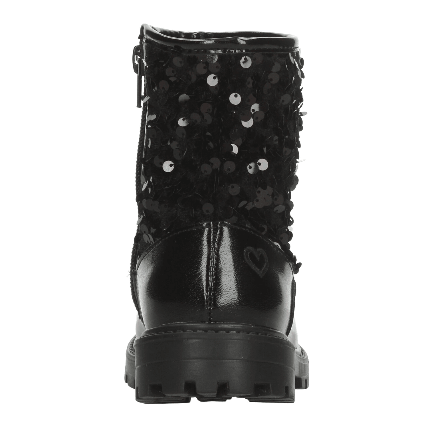 Bota Paressi Niña Casual Lentejuela Infantil Negra T18-22 — imagen 7
