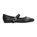 Zapato Efe Dama Casual Cómodo Hebilla Negro Mujer