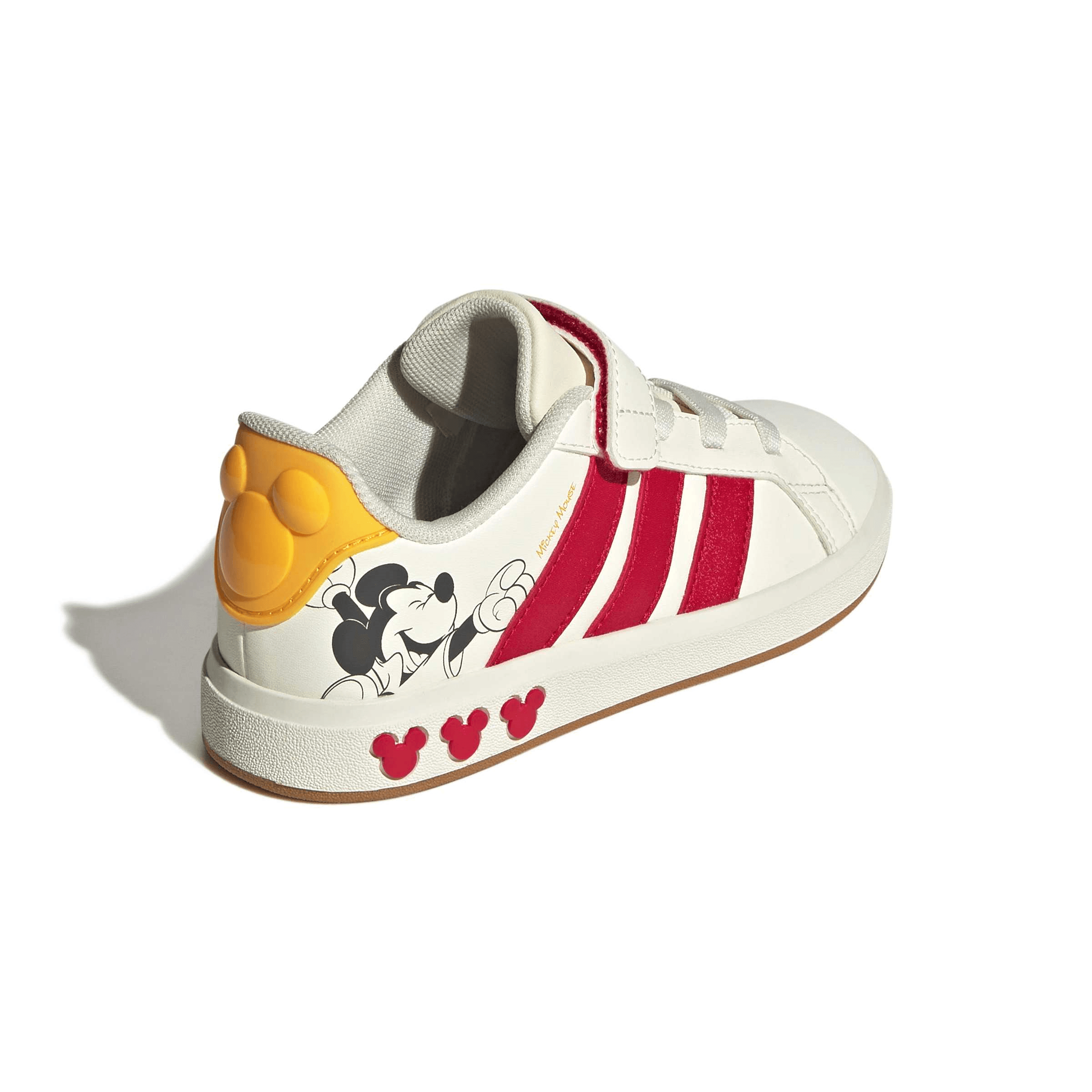 Tenis Adidas Mickey Grand Court Niño Casual Blanco Infantil T16-22 — imagen 11
