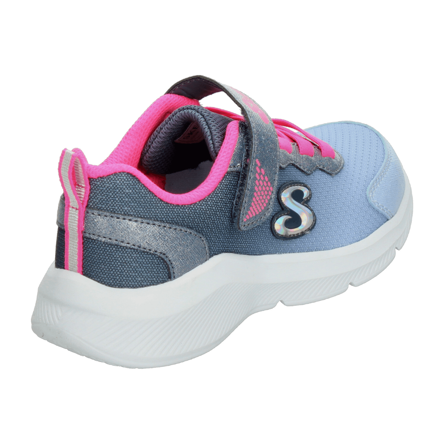 Tenis Skechers Niña Casual Azul Infantil T17-22 — imagen 3