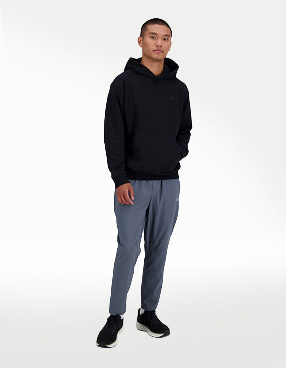 Sudadera New Balance Athletics French Terry Negro - Hombre — imagen 6