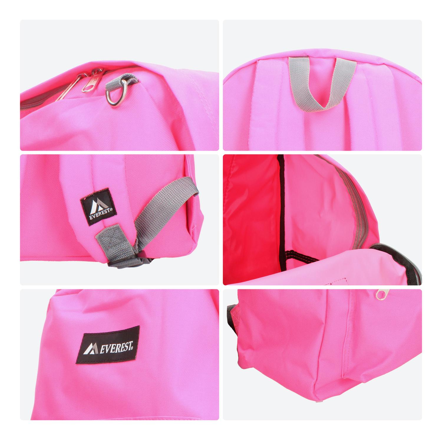 Mochila Everest Rosa Juvenil Casual 19L — imagen 9
