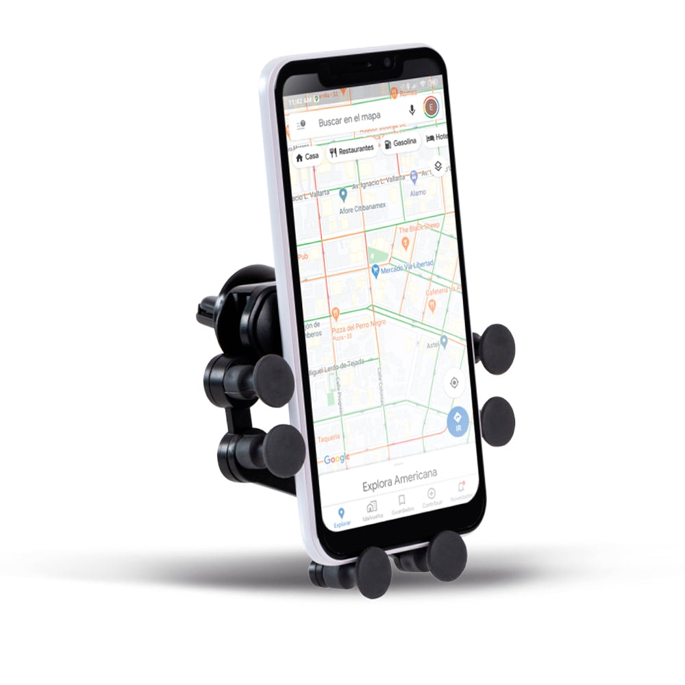 Soporte Celular Auto Gravedad Universal Ajustable Visión — imagen 2
