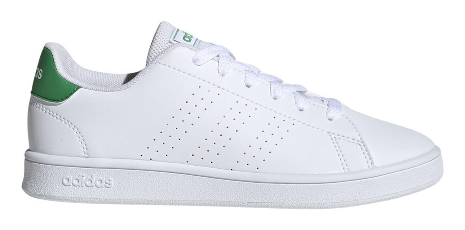Tenis Niña Adidas Advantage Blanco Casual Infantil T18-26 — imagen 2