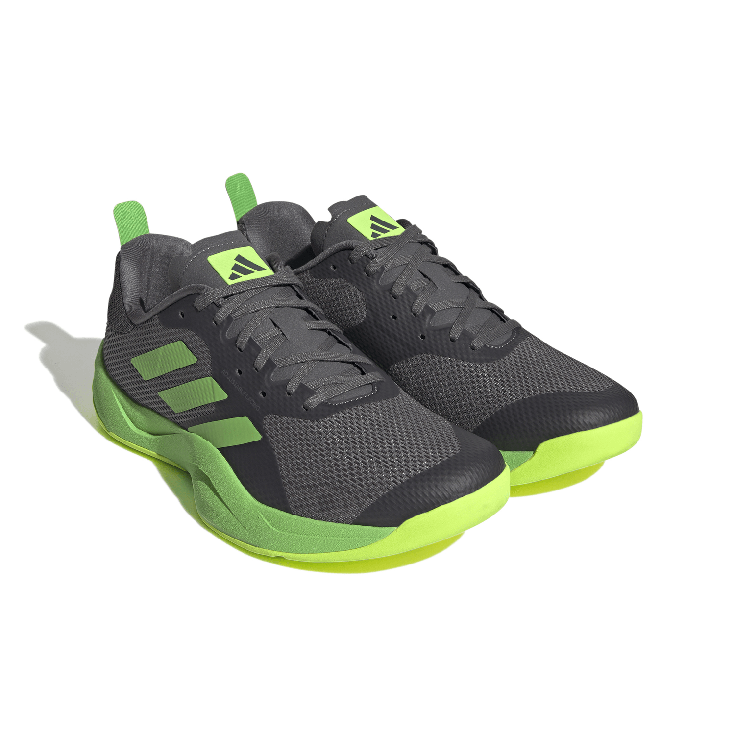 Tenis Adidas Rapidmove Trainer Hombre Deportivo Gris Caballero — imagen 2