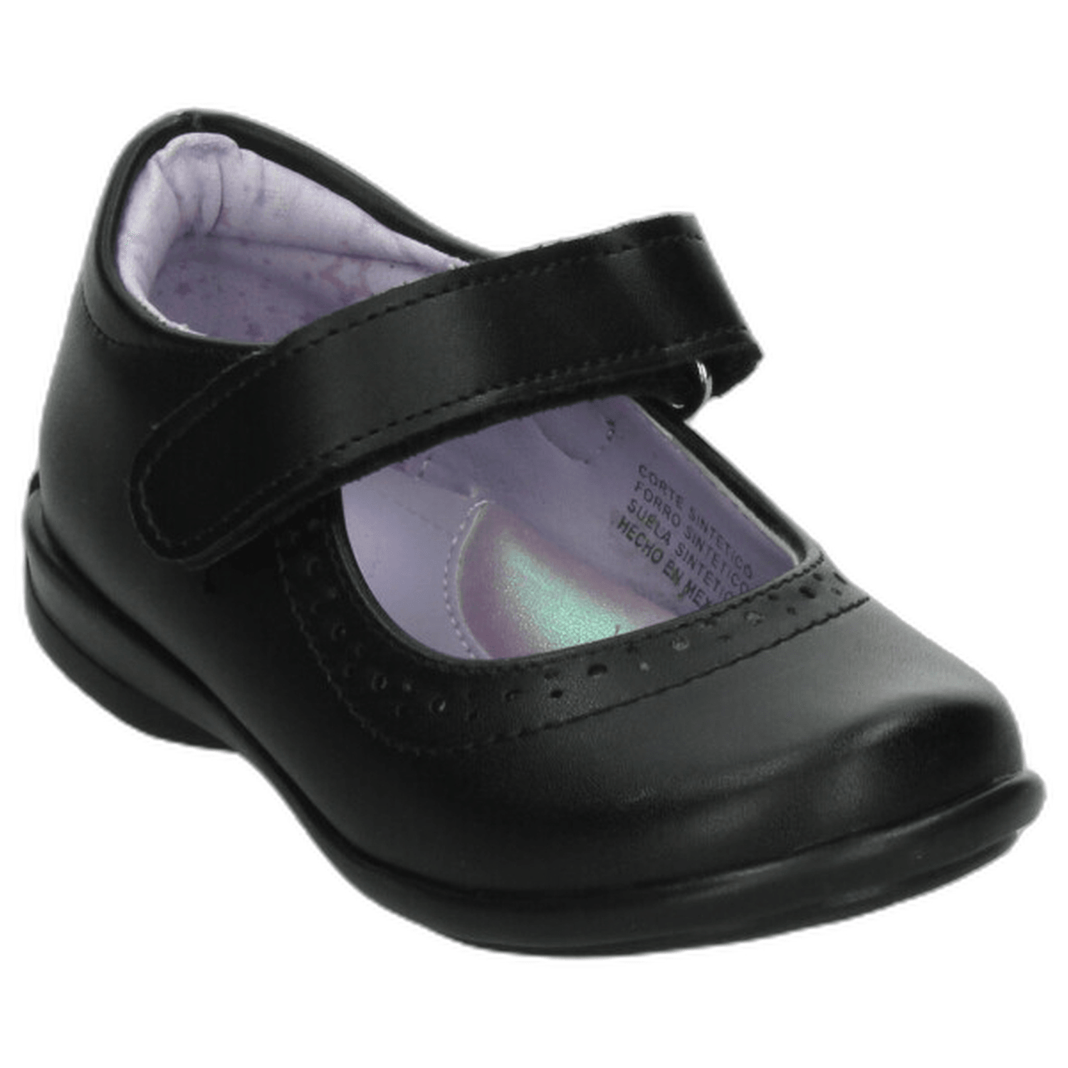 Zapato Escolar Niña Lia Negro Elegante Infantil T15-18 — imagen 5