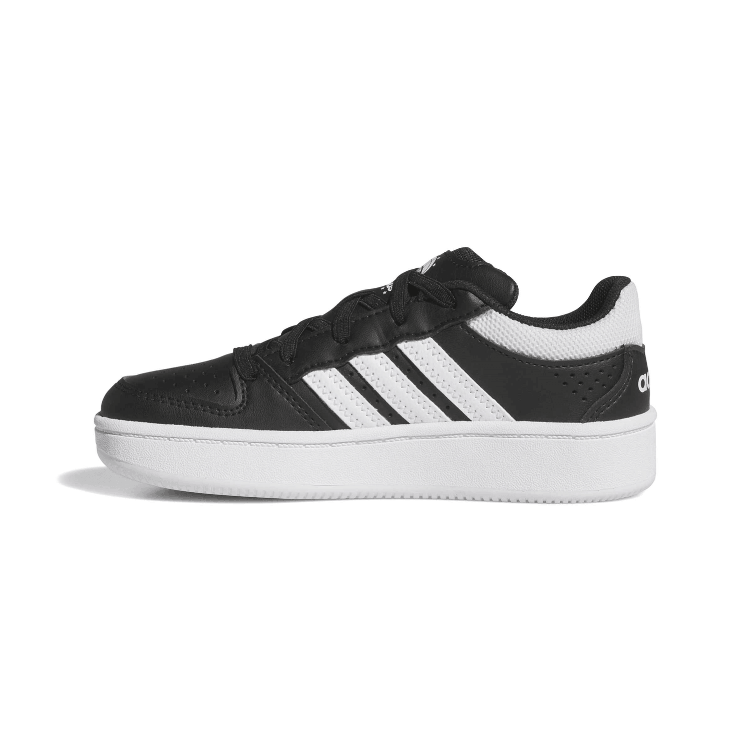 Tenis Adidas Hoops Classic Niño Negro Casual Infantil T16-21 — imagen 5