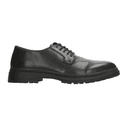 Zapato Ozono Hombre Casual Formal Cintas Caballero Negro