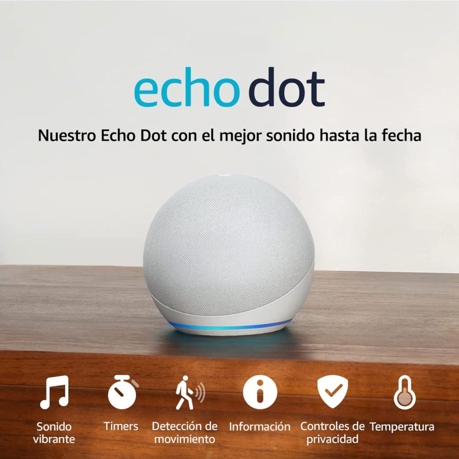Bocina Asistente Virtual Amazon Echo Dot 5ta Gen — imagen 2