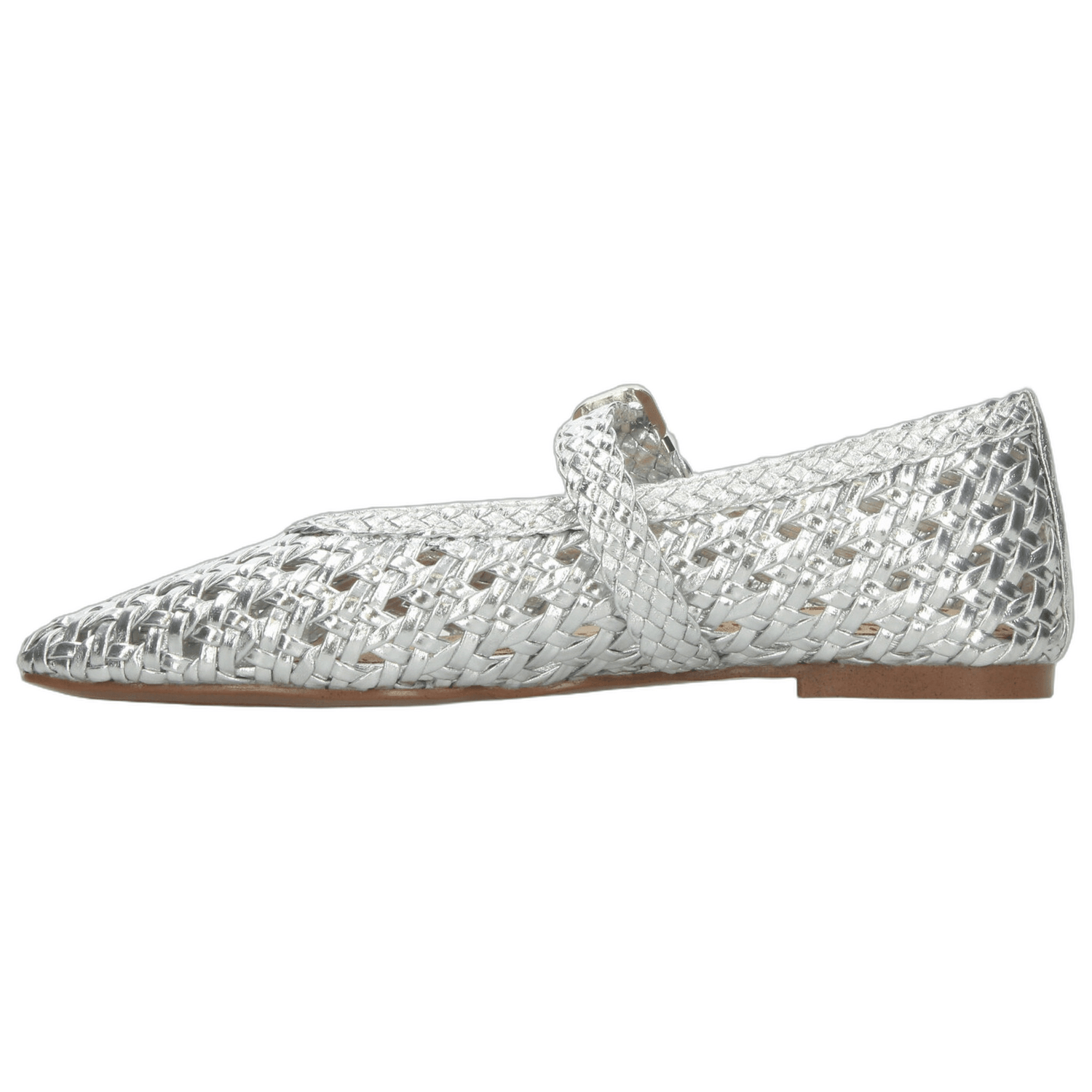 Flats Corina Dama Casual Plateado Mujer — imagen 5
