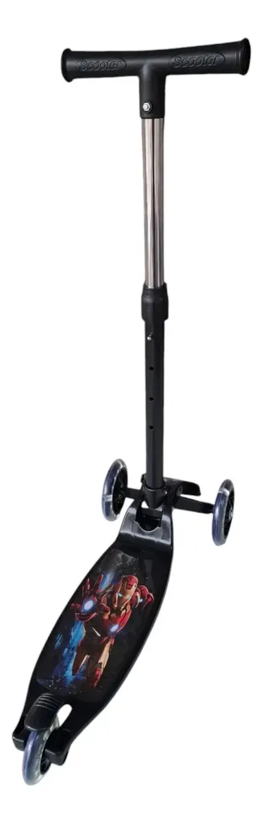 Scooter Infantil de Tres Ruedas con Manubrio Ajustable — imagen 3