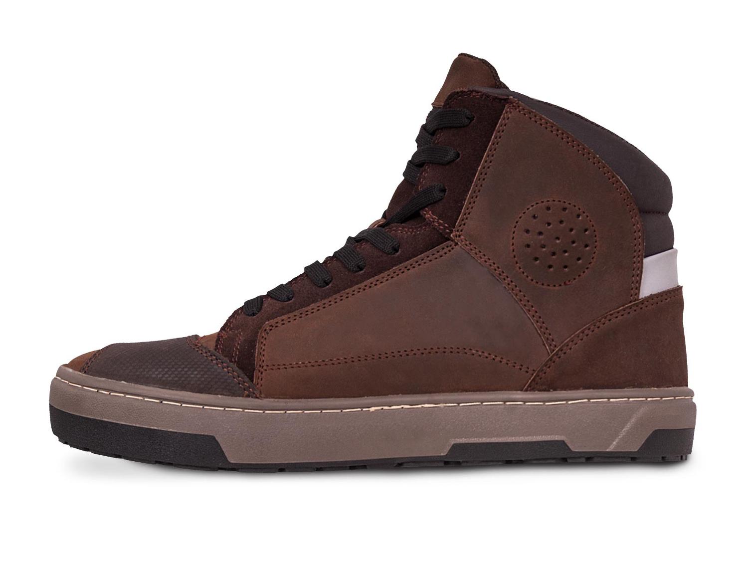 Tenis Motociclista Hombre Botin Moto Biker Wkl 80202 Chocolate — imagen 5