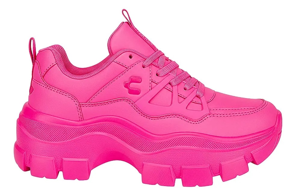 Tenis Charly Dama Chunky Amazona Lit Monocolor 1310330 — imagen 12