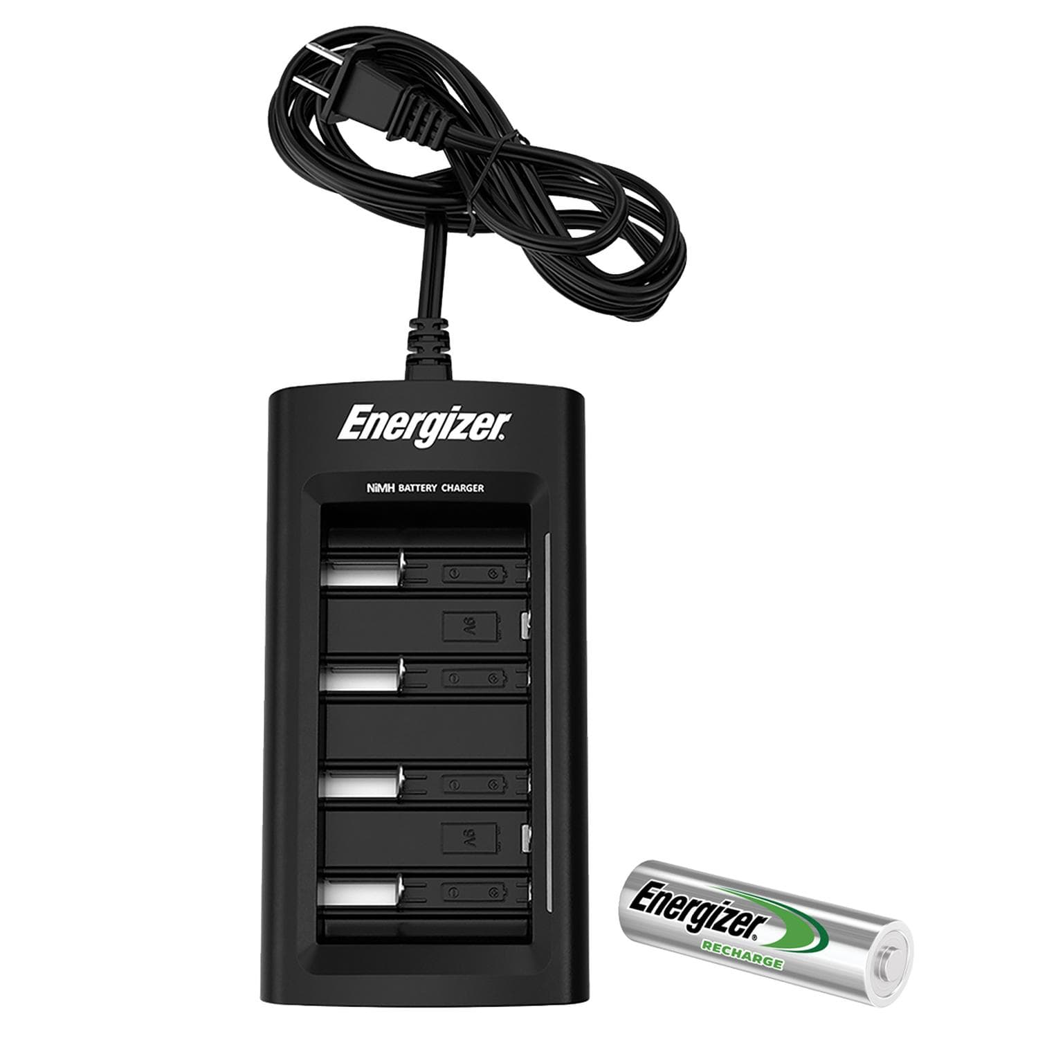 Cargador Universal Pilas Energizer + 4 Pilas Recargables Aa 1.2v — image 4