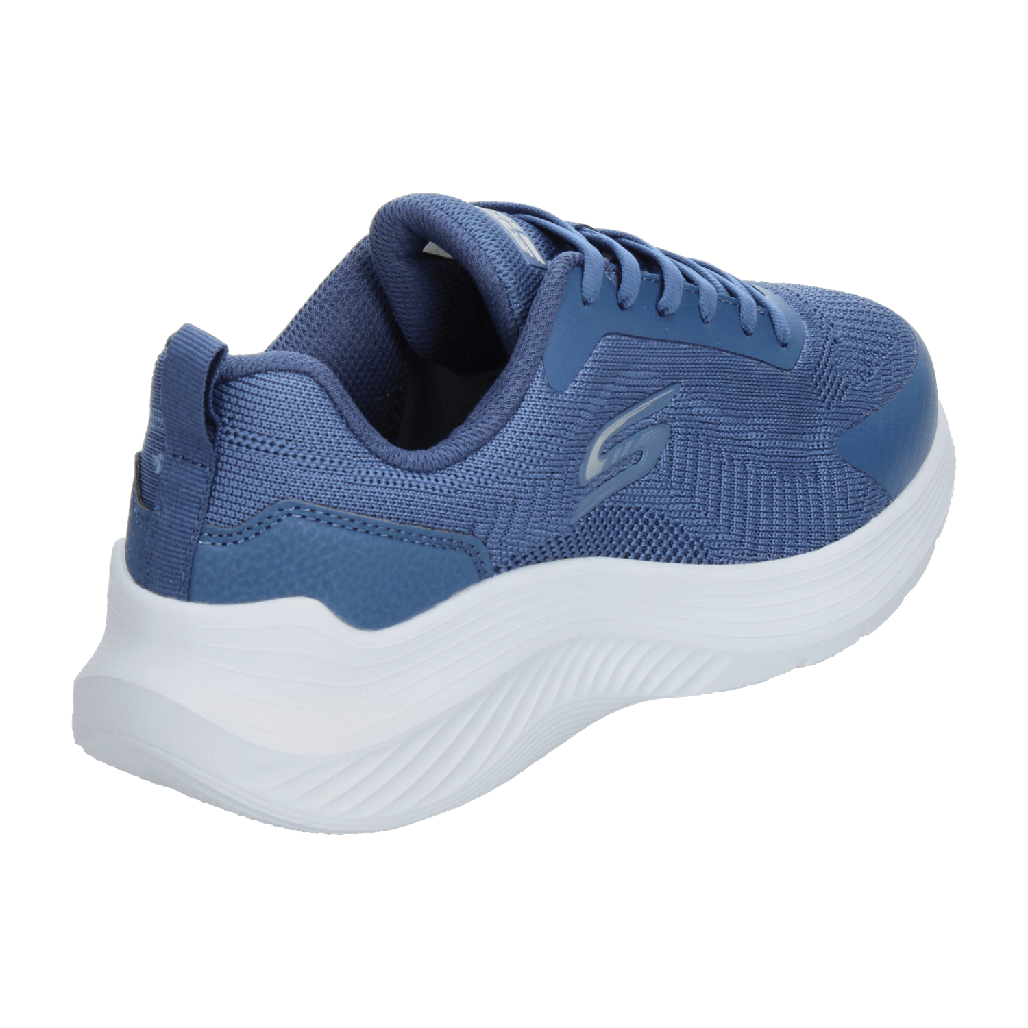 Tenis Skechers Hombre Azul Deportivo Para Caballero — imagen 4