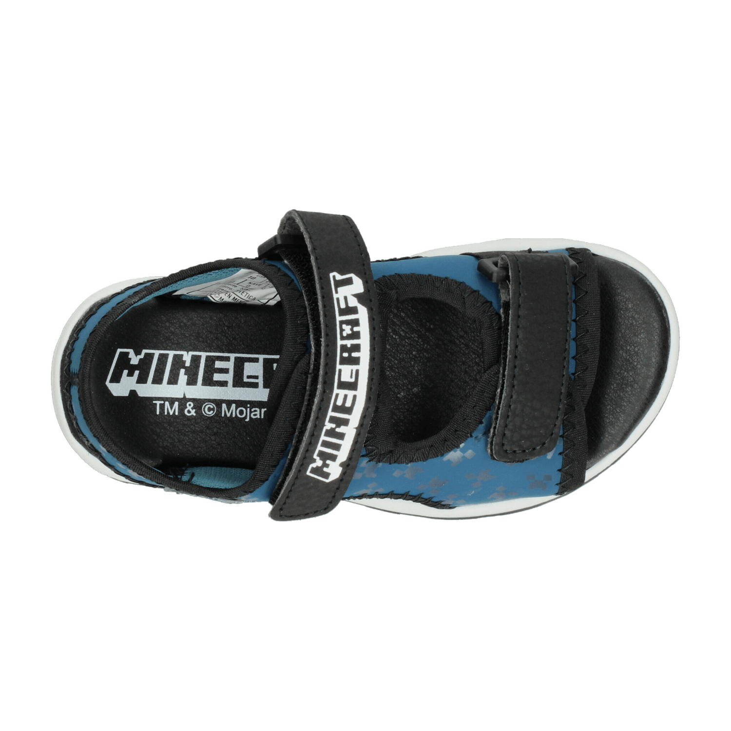 Sandalias Minecraft Niño Casual Azul Infantil T15-18 — imagen 8