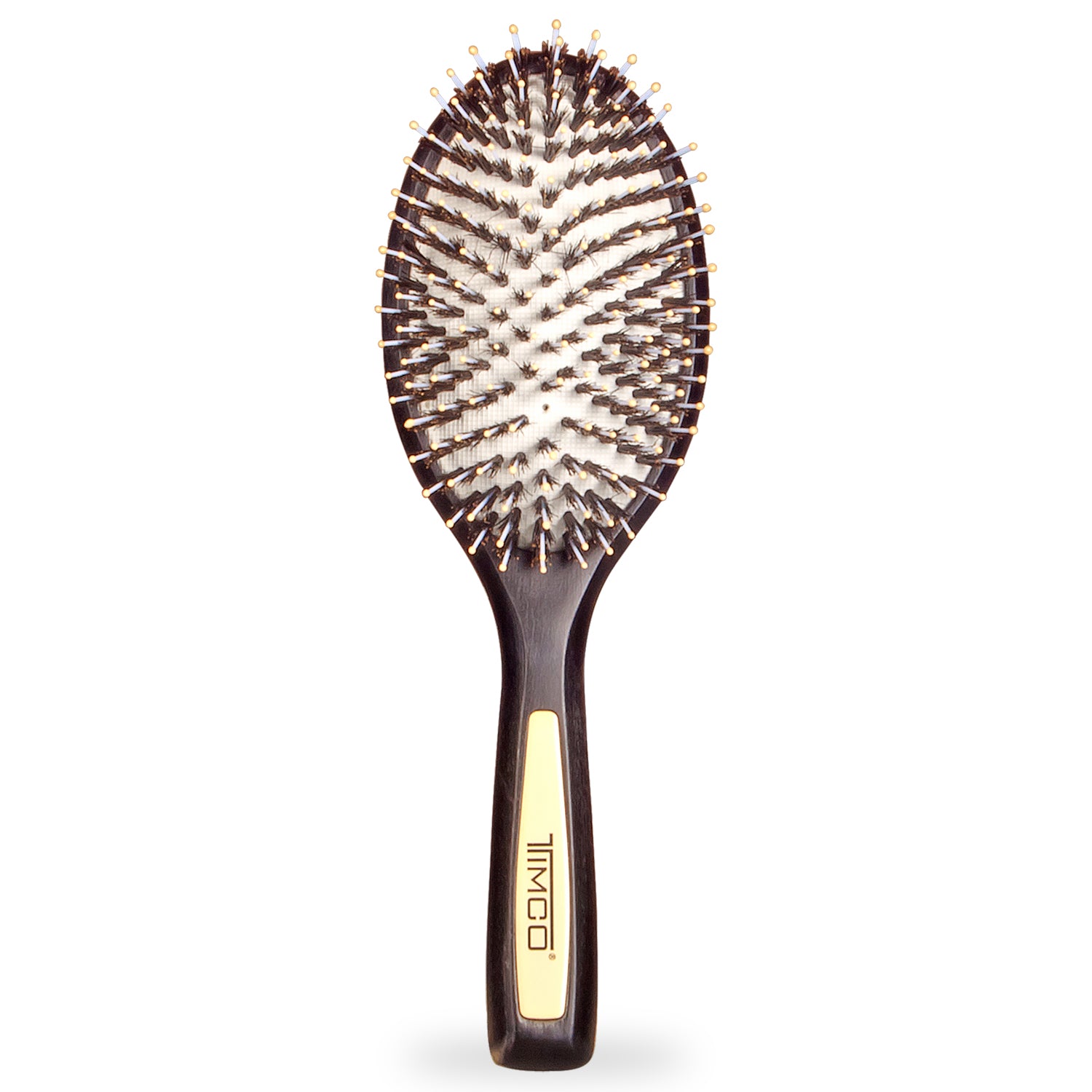 Cepillo de Cabello Desenredante Suave tipo Puercoespin Mango de Madera Timco CWB1006 — imagen 2
