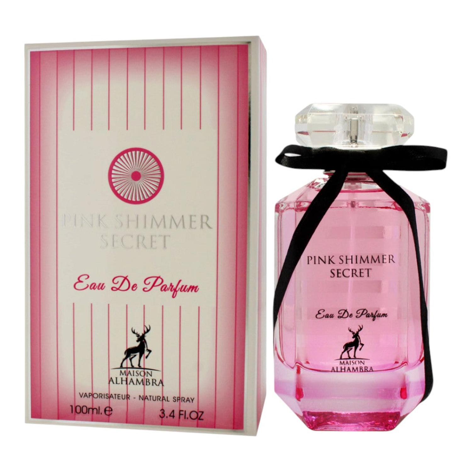 MAISON ALHAMBRA PINK SHIMER SECRET EDP 100 ML — imagen 3