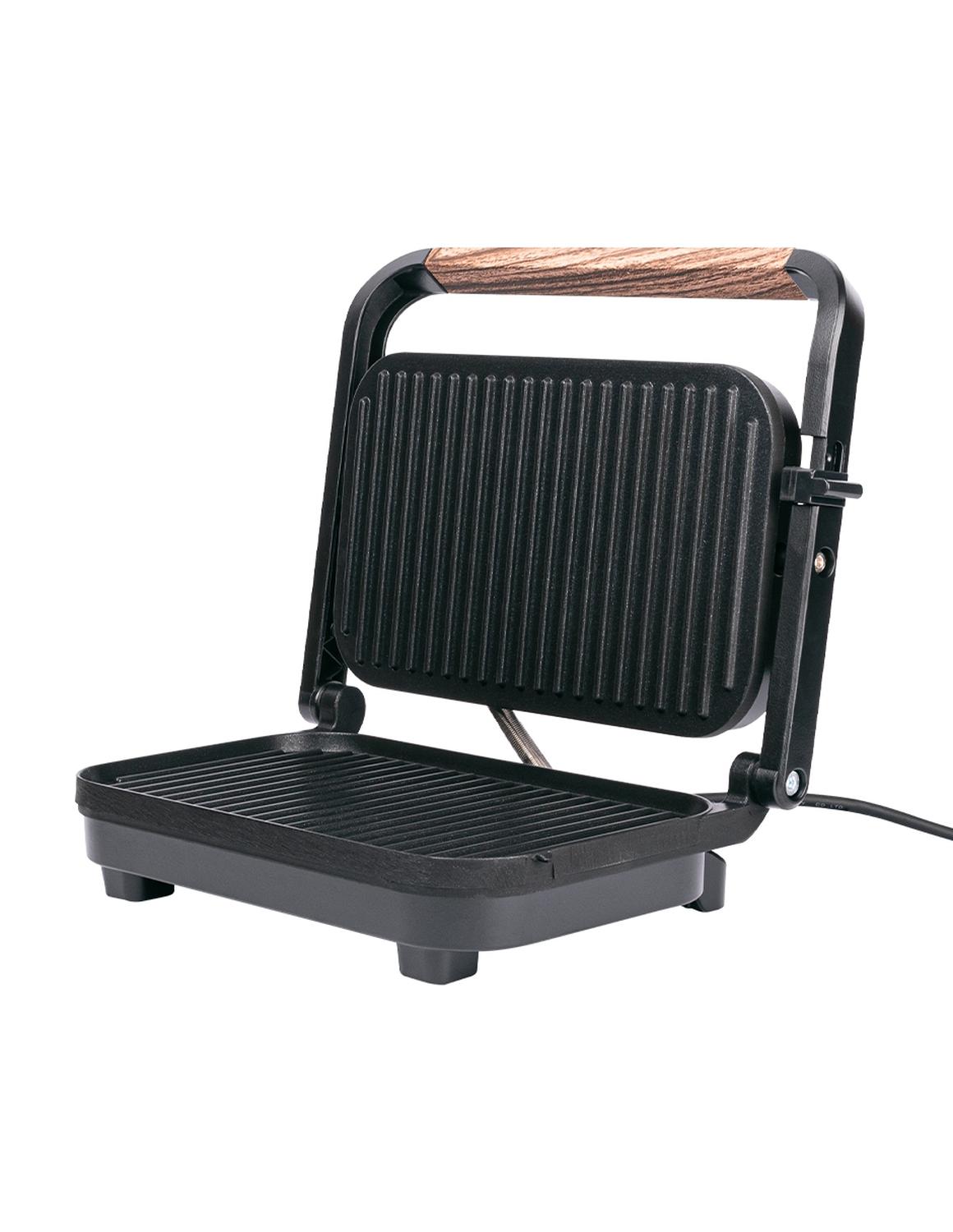 PARRILLA DE PANINI DAEWOO DHG-2675 DE 2 REBANADAS — imagen 1