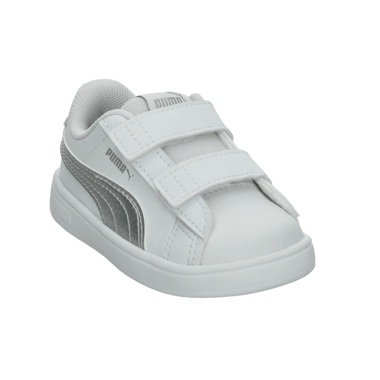 Tenis Puma Rickie Classic V Niña Casual Blanco Infantil T11-16 — imagen 4