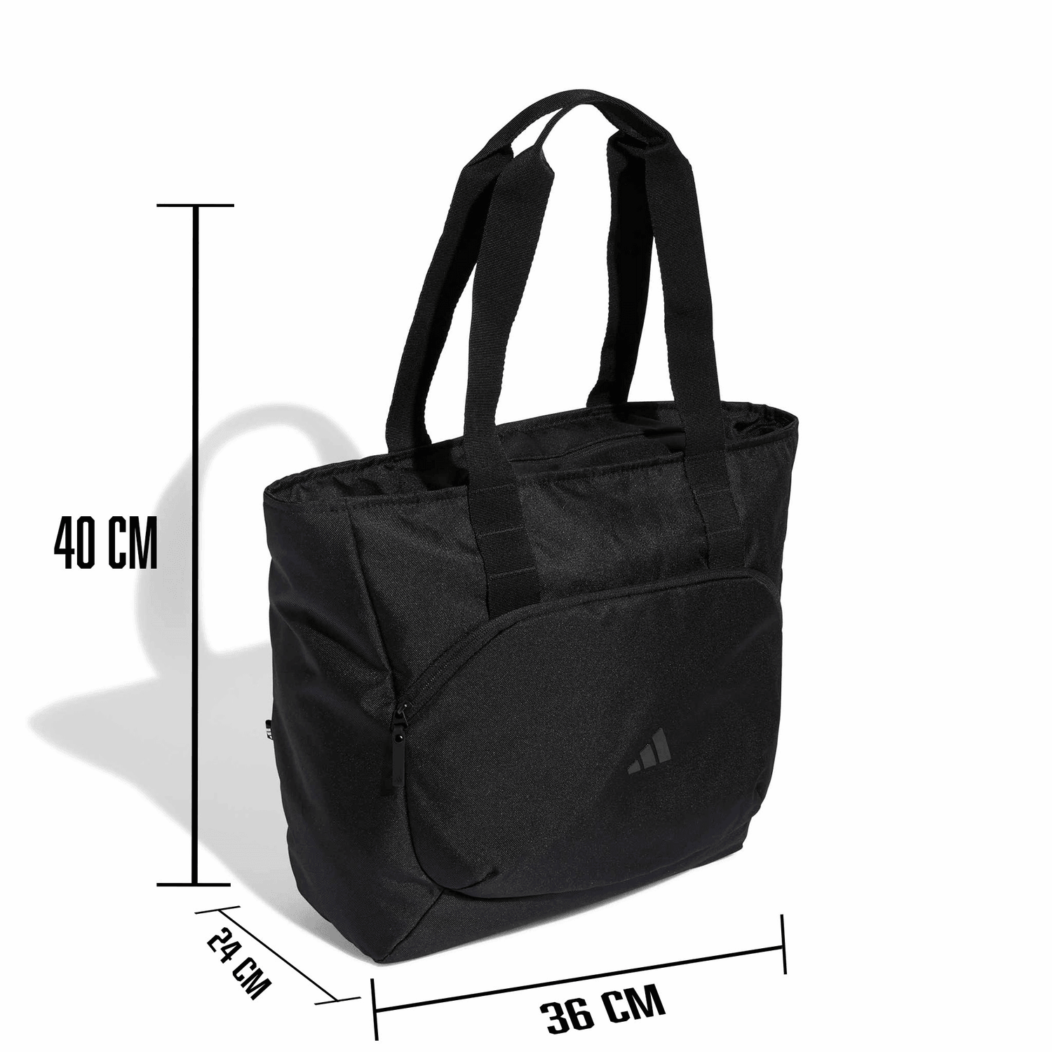 Bolsa Tote Dama Adidas Prime Negra Gym Casual Mujer — imagen 8
