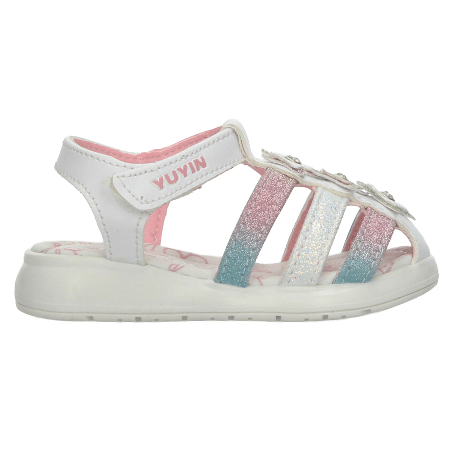 Sandalias Yuyin Niña Blanco Casual Infantil T15-18 — imagen 2