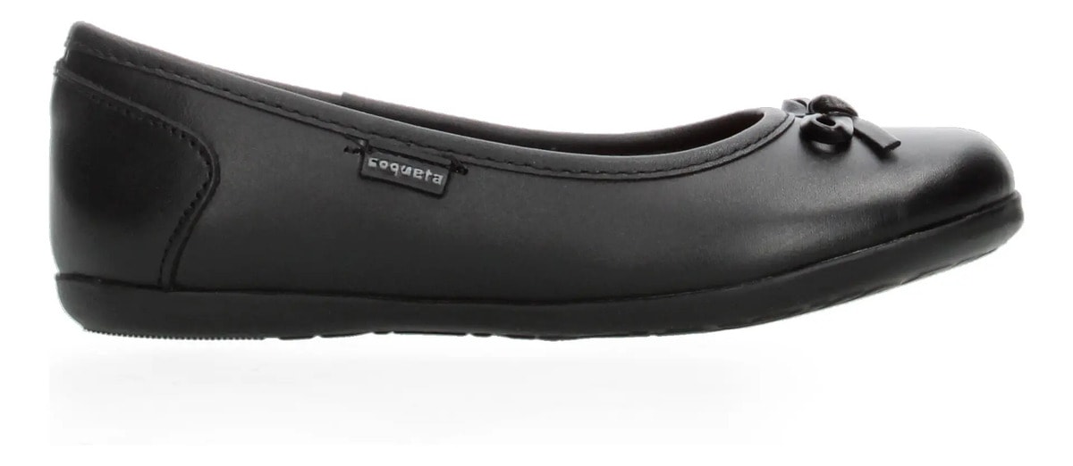Zapato Coqueta Slip On Niña Escolar Negro Infantil T18-26 — imagen 8