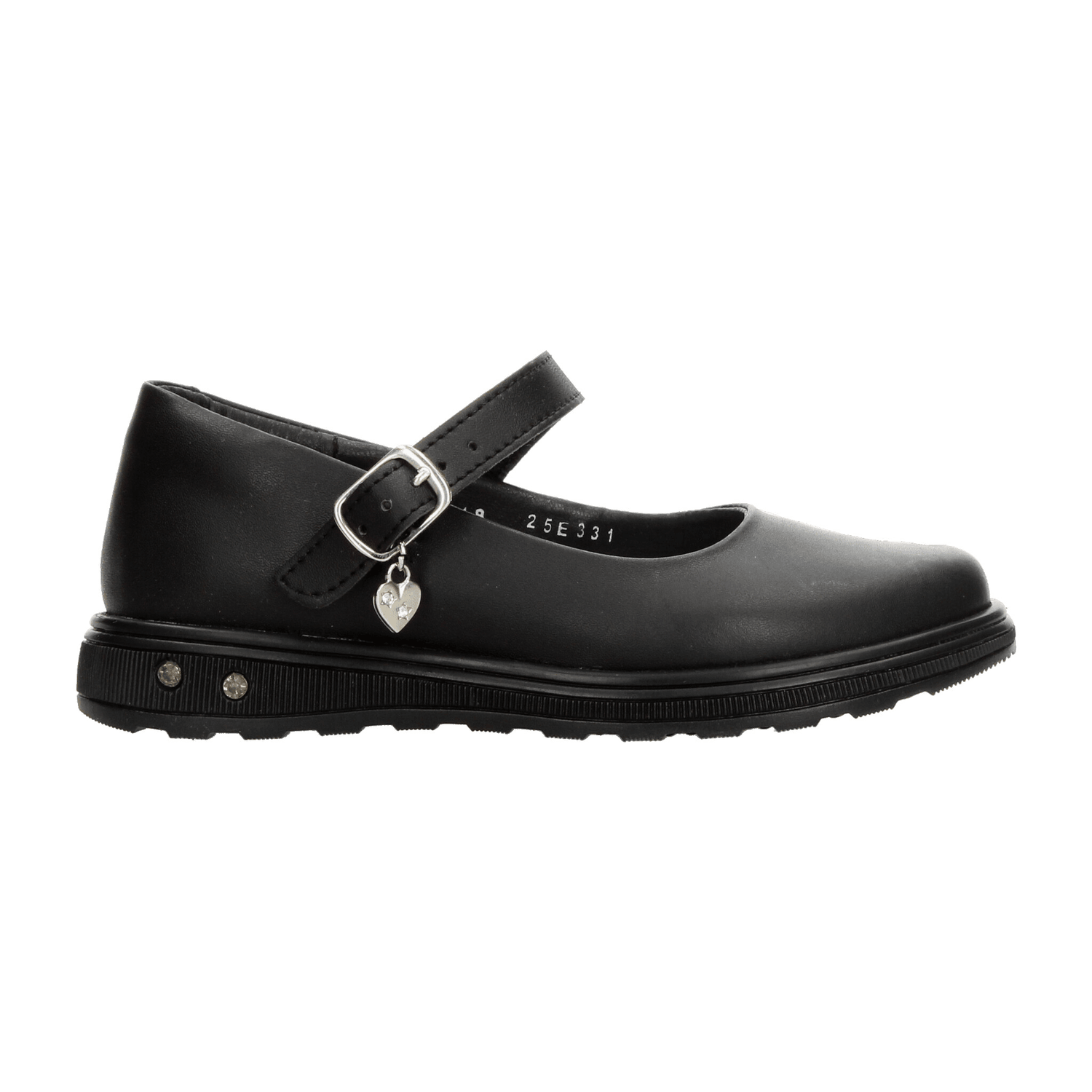 Zapato Blasito Niña Escolar Hebilla Negro Infantil T18-22 — imagen 1