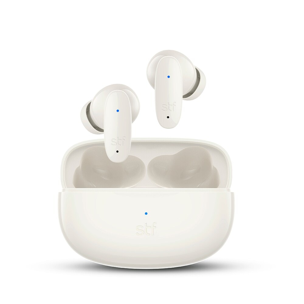 Audífonos TWS Icon Stf Color Hueso — imagen 1