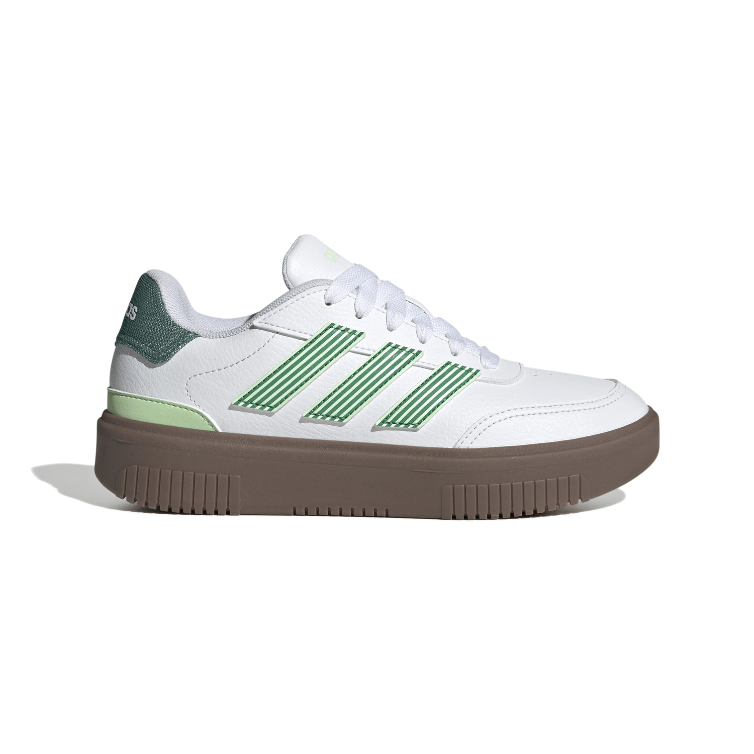 Tenis Adidas Courtblock Dama Casual Blanco Mujer — imagen 1