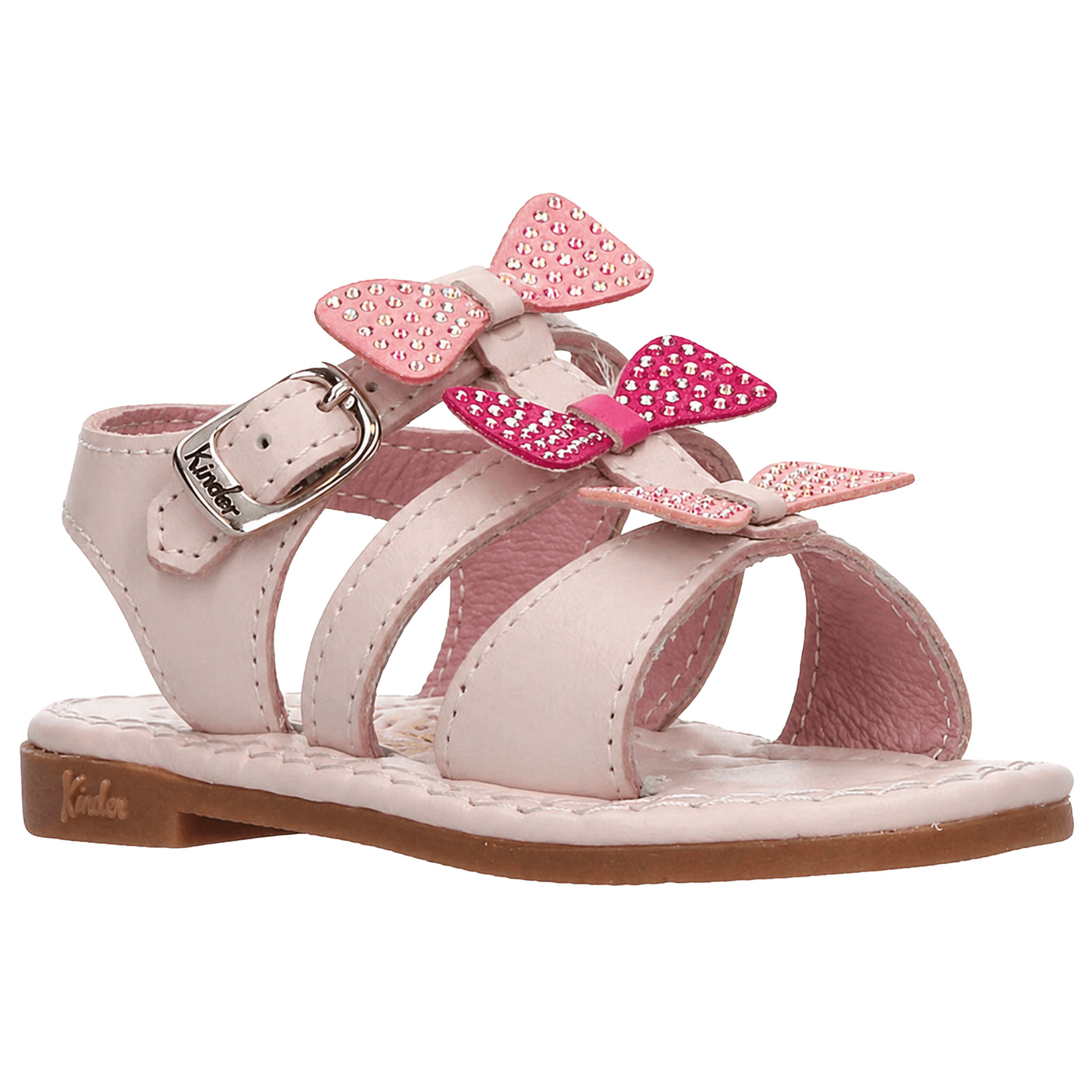 Sandalias Kinder Niña Rosa Casual Infantil T15-18 — imagen 3