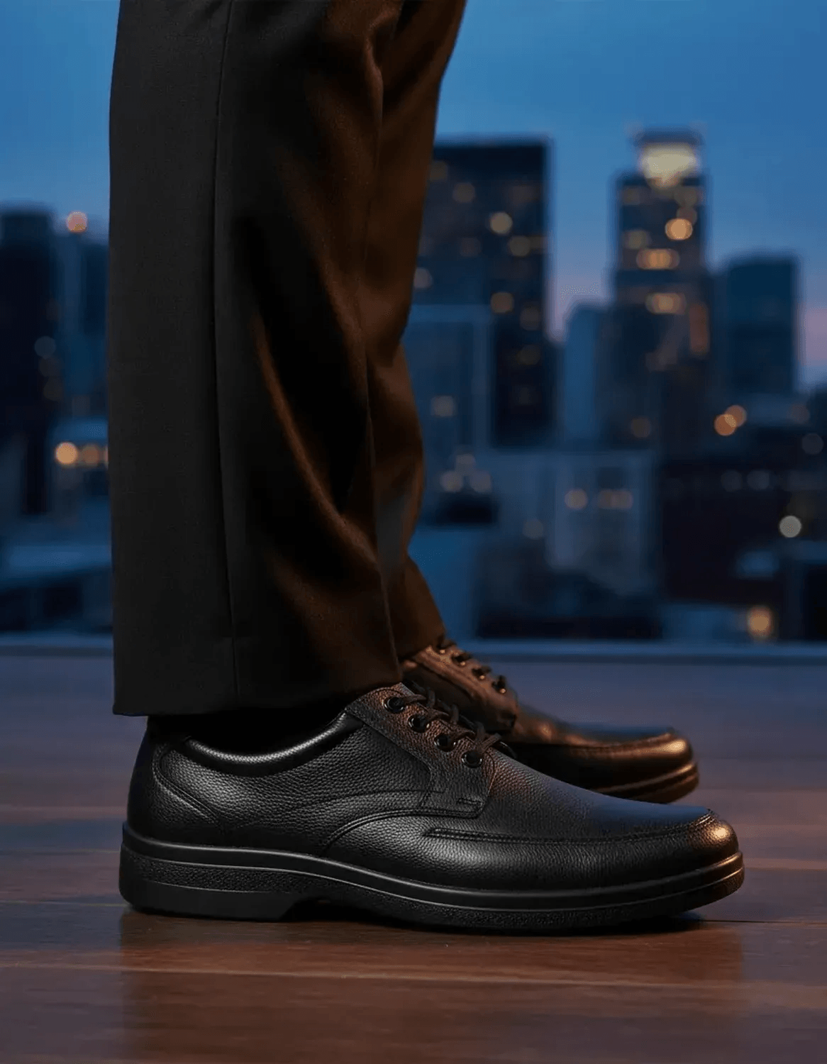 Zapato Flexi Marcel 91607 Derby Negro Liso 27 Mx — imagen 11