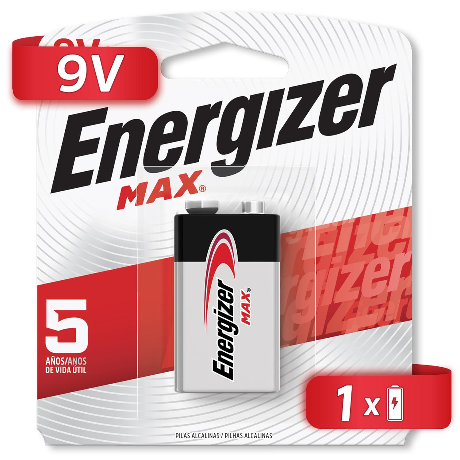 Pila Energizer Max Alcalina 9v Cuadrada 522bp-1 — imagen 1