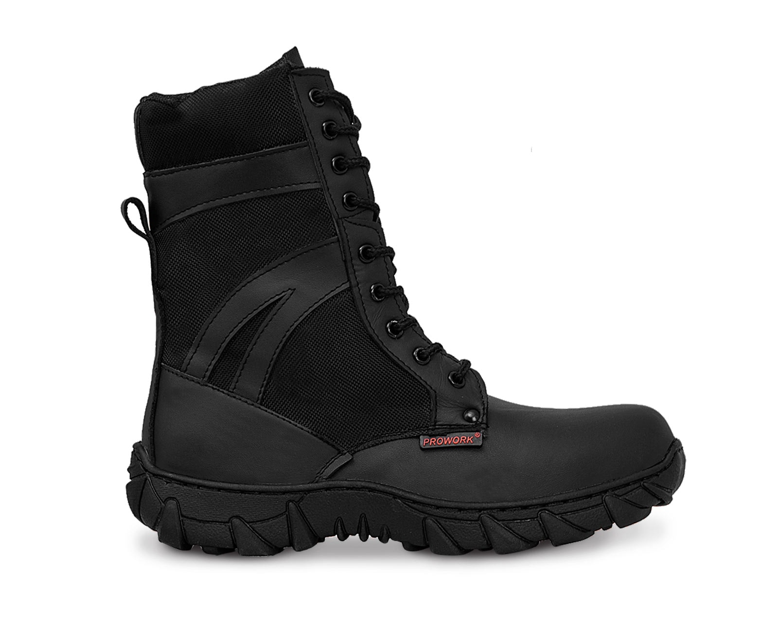Botas industriales tacticas Piel hombre trabajo botin P213 — imagen 11