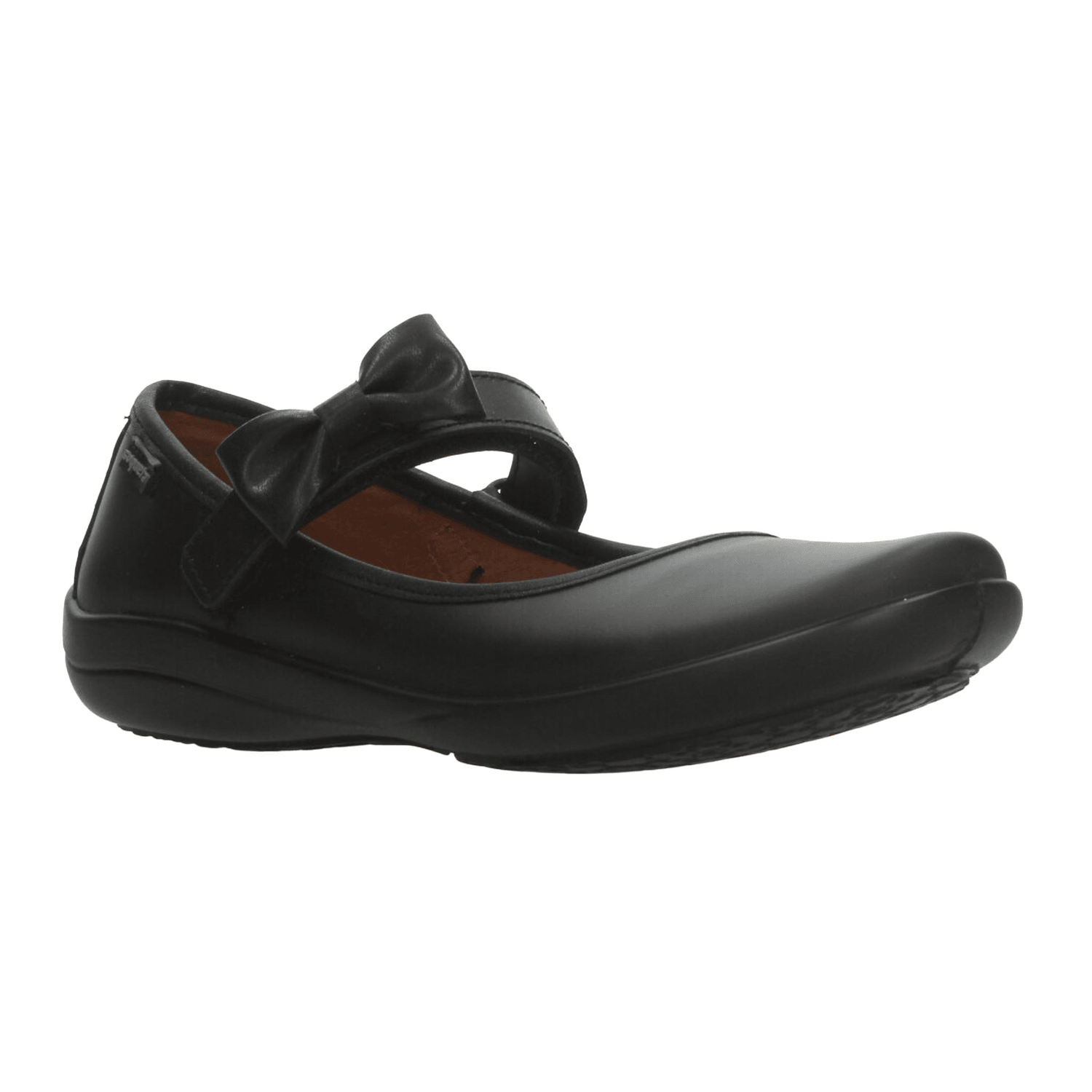 Zapato Coqueta Niña Escolar Negro Infantil T21-28 — imagen 2
