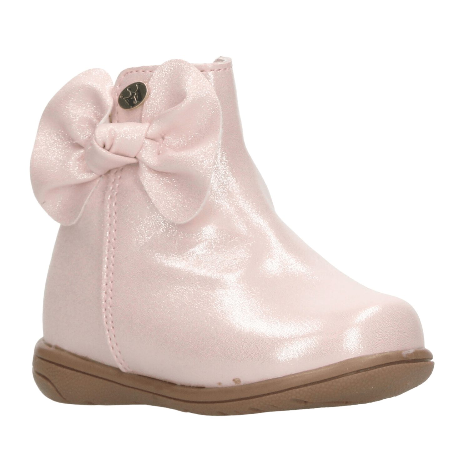 Bota Jakuna Niña Casual Cierre Moño Rosa Infantil T15-18 — imagen 2